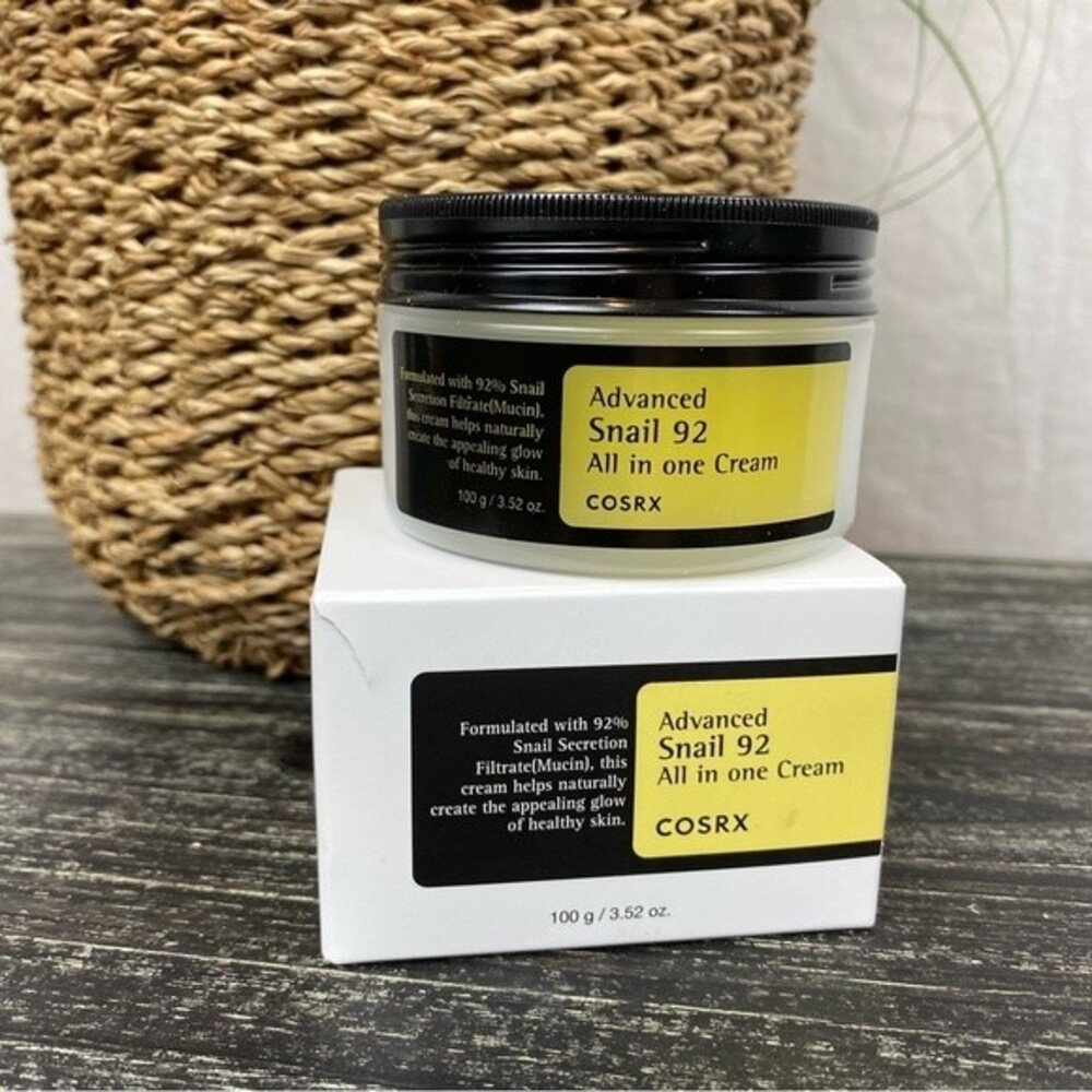 Cosrx Advanced Snail 92 All In One Face Cream 3.52 oz. 100 g. NEW NIB